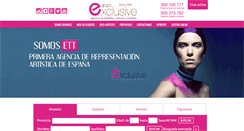 Desktop Screenshot of grupoexclusive.es